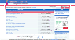 Desktop Screenshot of foroembarazo.com